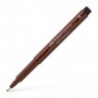 India ink Pitt Artist Pen M dark sepia